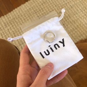 Luiny Ola Ring - Silver Size 7